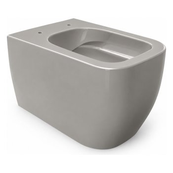 Vas WC suspendat Scarabeo TEOREMA 2.0 CLEAN FLUSH 52x36 cm, bej, lucios